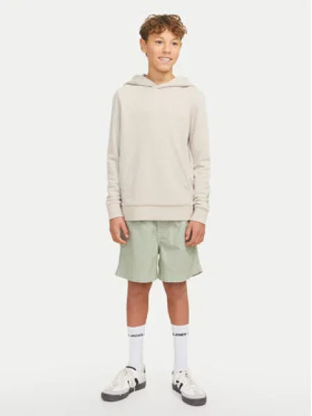Jack & Jones Junior Medžiaginiai šortai Jaiden pilka