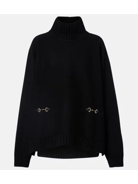 Heláncă Gucci de lână negru