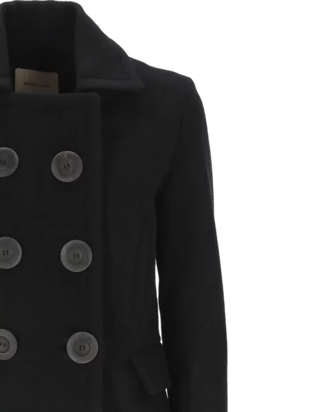 Kabát Paloma Wool čierna