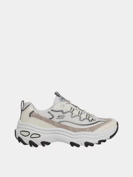 Кросівки повсякденні Skechers шкіра/текстиль білий