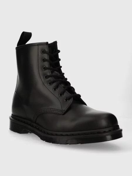 Шкіряні черевики Dr. Martens Mono чоловічі чорний