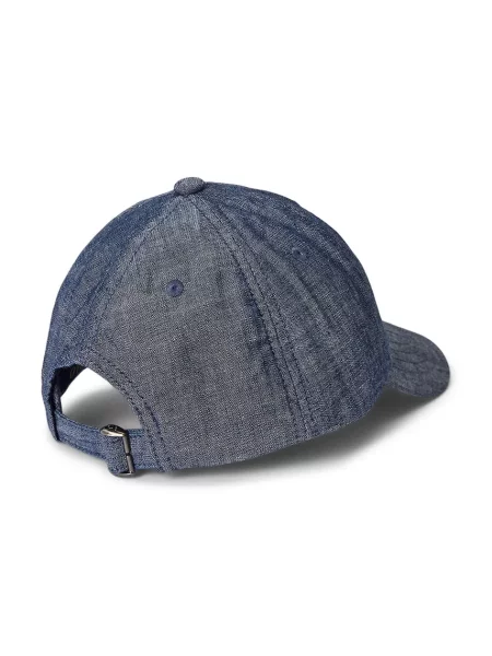 Kapa s šiltom Polo Ralph Lauren Mornarsko modra