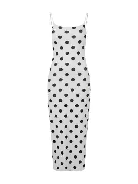 Rochie negru alb