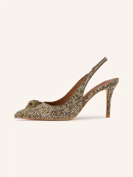 Lodičky Kurt Geiger s kamínky černé