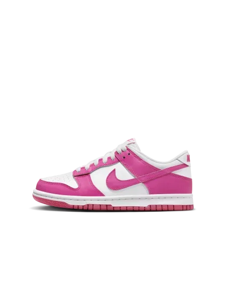 Sneakersy Nike Dunk skórzane różowe