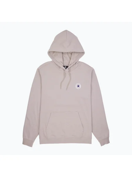 Суитшърт Converse Go-To Chuck Taylor Patch Hoodie papyrus бежово