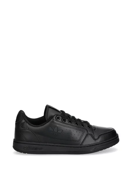 Τρέξιμο παντελόνι Adidas από διχτυωτό slip-on μαύρο