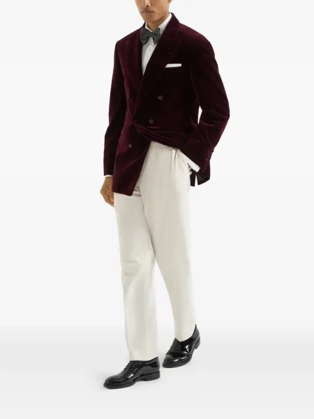 Costum Brunello Cucinelli de catifea cord