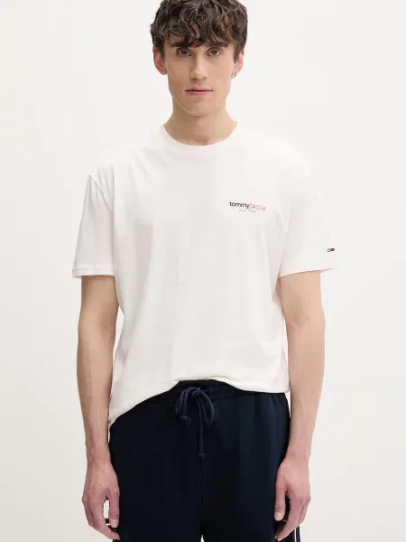 Tommy Jeans T-shirt beżowa