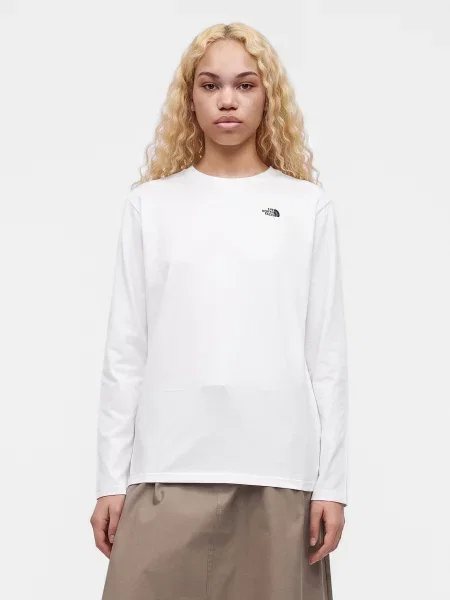 THE NORTH FACE Tričko ESSENTIAL SIMPLE DOME' biela