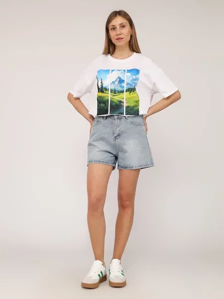 Футболка YUKI білий