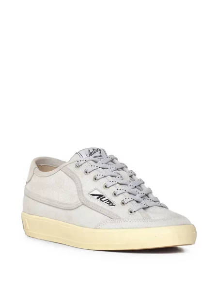 Sneakerși Autry din piele de căprioară gri