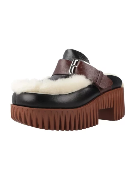 Pantofi 4ccccees cu chihlimbar negru