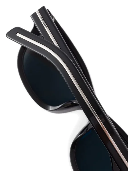 Ochelari de soare Prada Eyewear de cristal negru