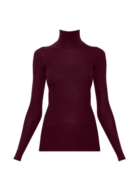 Pulover Jil Sander de lână roșu