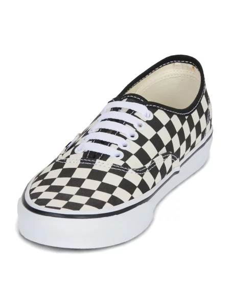 Pantofi Vans în carouri alb