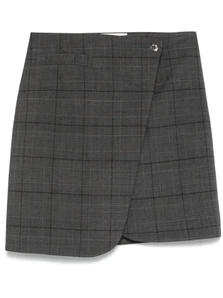 Fusta mini Coperni plic gri