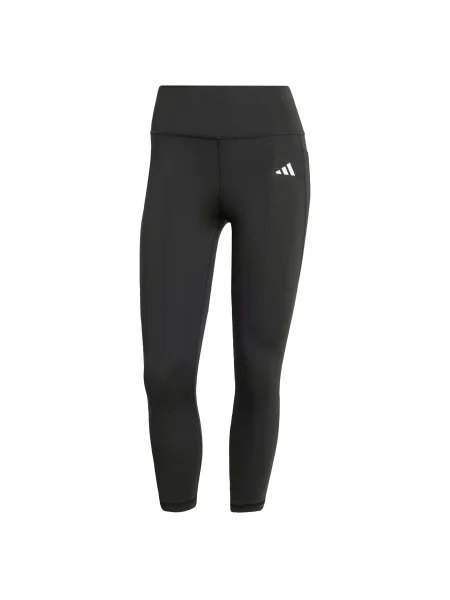 ADIDAS PERFORMANCE Pantaloni sport Optime Essentials / alb negru