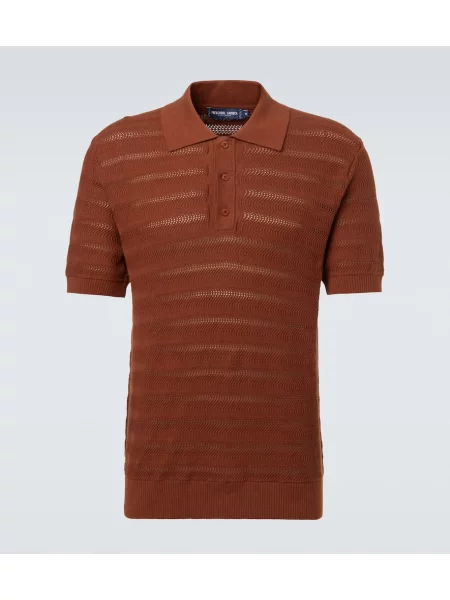 Polo Frescobol Carioca tricotate maro