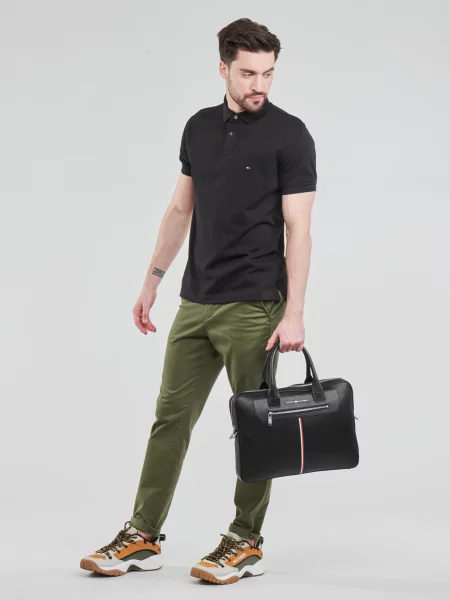 Tricou polo Tommy Hilfiger negru