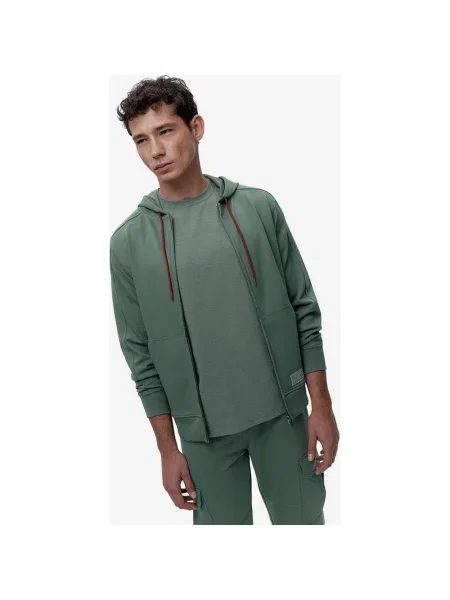 Bluza z kapturem Born Living Yoga Biafra L zielona