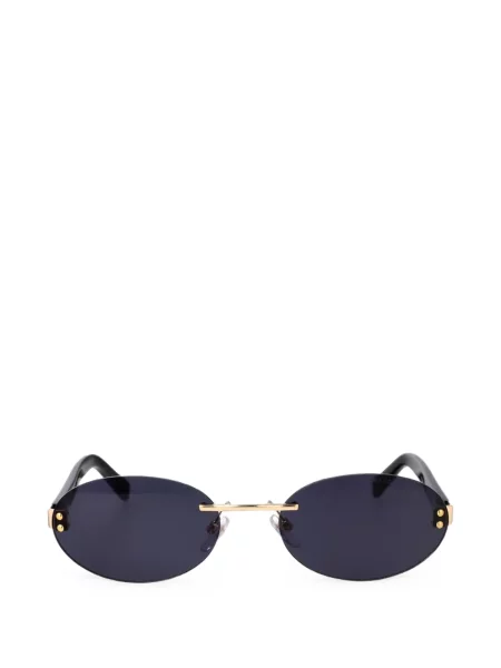 Ochelari de soare Marc Jacobs Eyewear clasici cu autograf negru