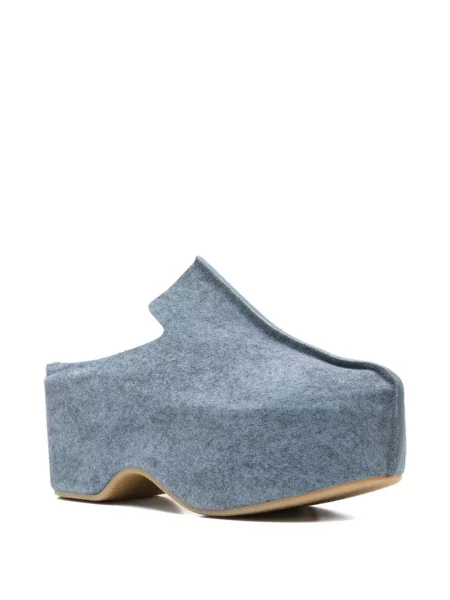 Saboți Jw Anderson cu platformă albastru