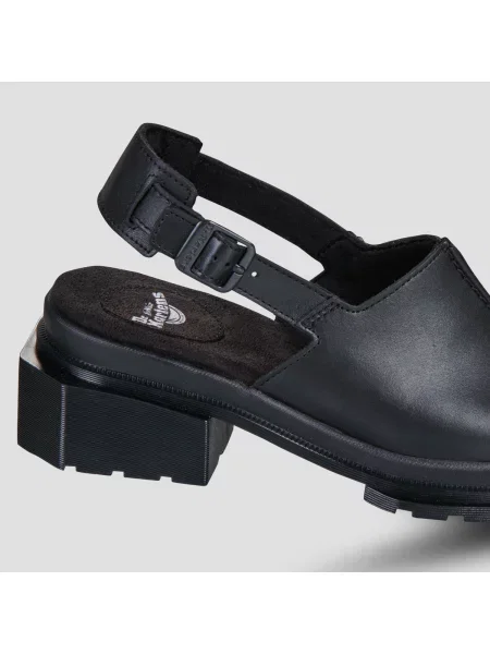 Dr. Martens Maybole Mule șalpi mocasini pentru femei din piele negru