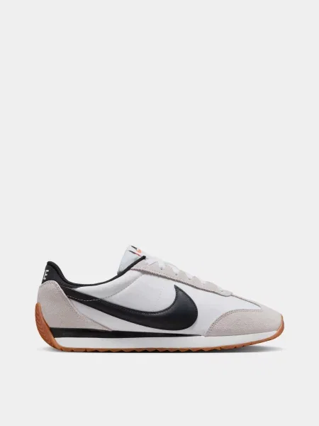 Кожаные повседневные кроссовки Nike белые