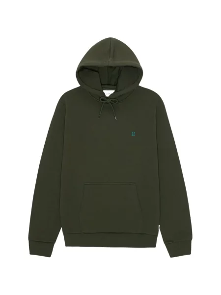 Hanorac cu glugă Les Deux cu broderie verde