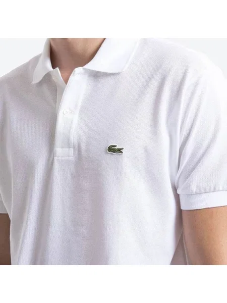 Koszulka polo Lacoste klasyczna biała