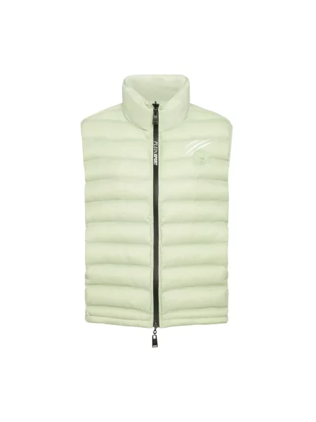 Krótka kamizelka Plein Sport zielona