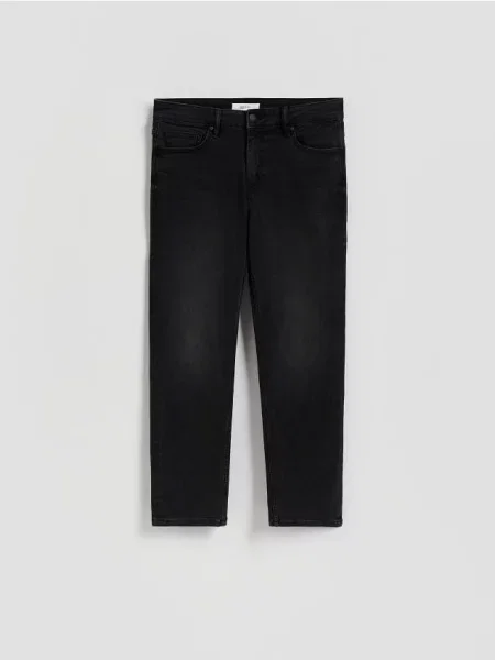 Reserved Blugi straight fit gri