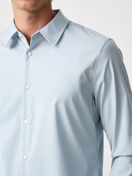 Calvin Klein férfi ing elasztánnal kék