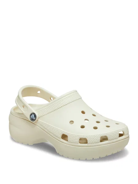 Сабо Crocs бежевые
