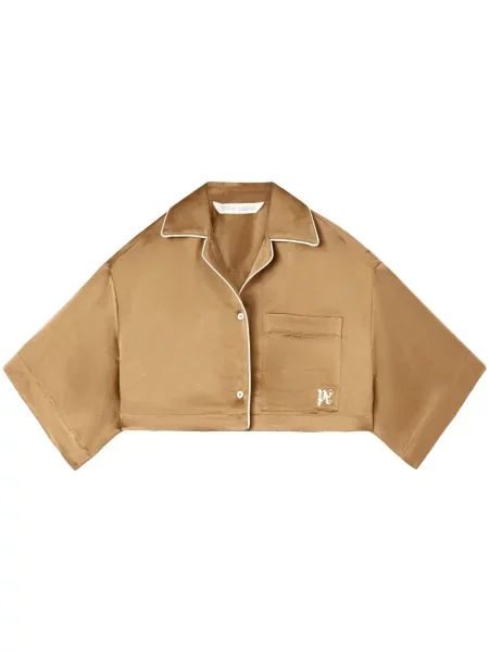 Cropp cămașă Palm Angels cu broderie din satin