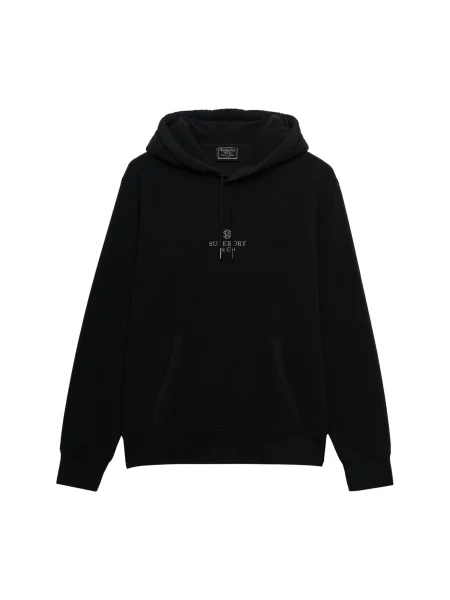 Superdry & Co Pulover gri deschis negru