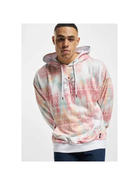 Суичър с качулка Just Rhyse бяло