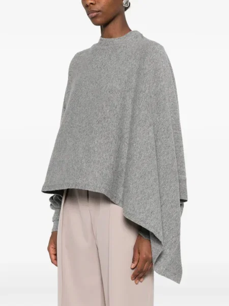 Pulover Jil Sander lung gri