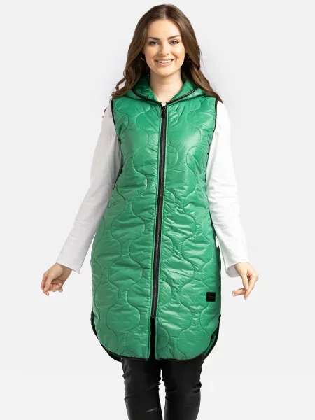 Kamizelka Perso z kapturem czarna