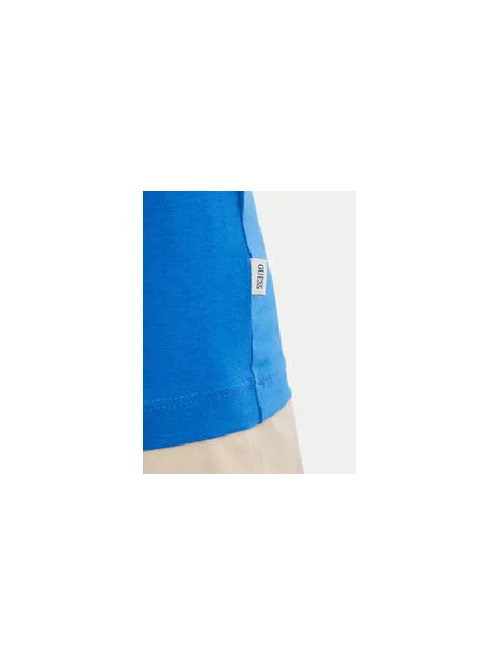 Guess Jeans T-shirt Slim Fit plava