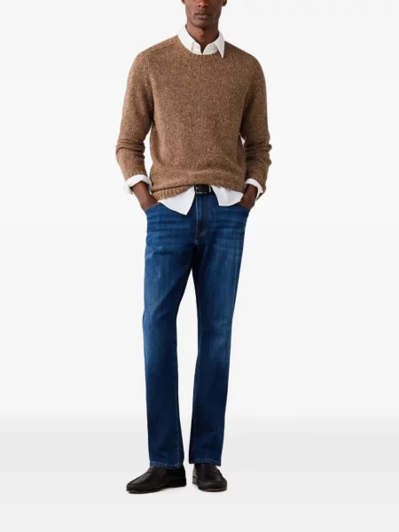 Pulover Hackett London de lână maro