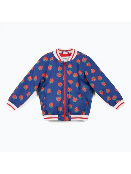 Gyerek dzseki KID STORY Bio Uszonyishing Bomberka strawberry Bio Finishing Bomberka JACBOMSTRAW