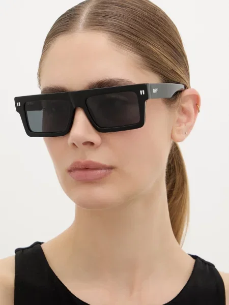 Off-White ochelari de soare alb
