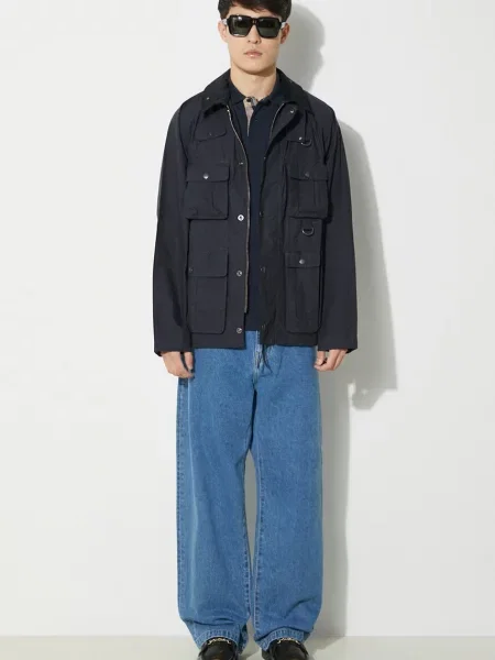 Barbour kurtka Modified Transport Casual granatowy przejściowa