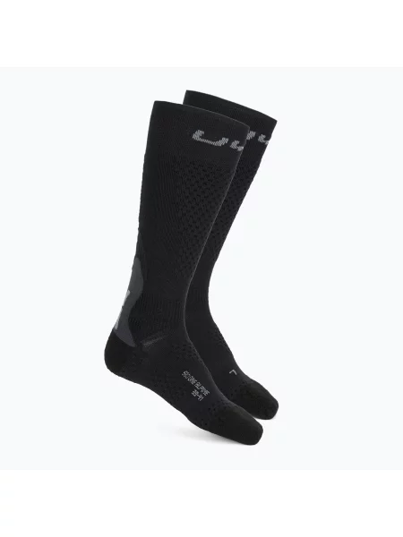 Șosete de schi pentru bărbați UYN Ski One Alpine Merino black/grey negru
