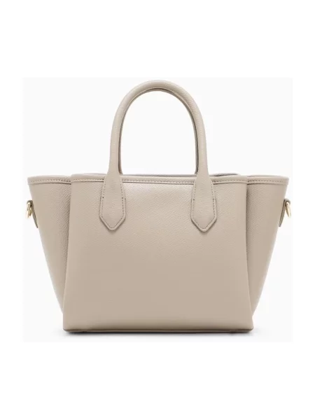 Shopperka Emporio Armani beżowa
