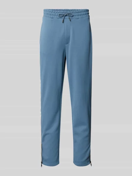 Spodnie dresowe o kroju relaxed fit z lampasami Model DOLOS' Hugo