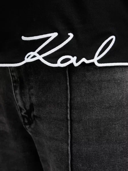 Футболка Karl Lagerfeld чорний