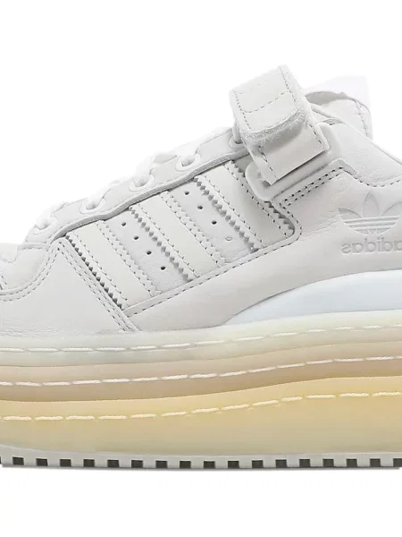Sneakerși Adidas Spezial cu platformă alb